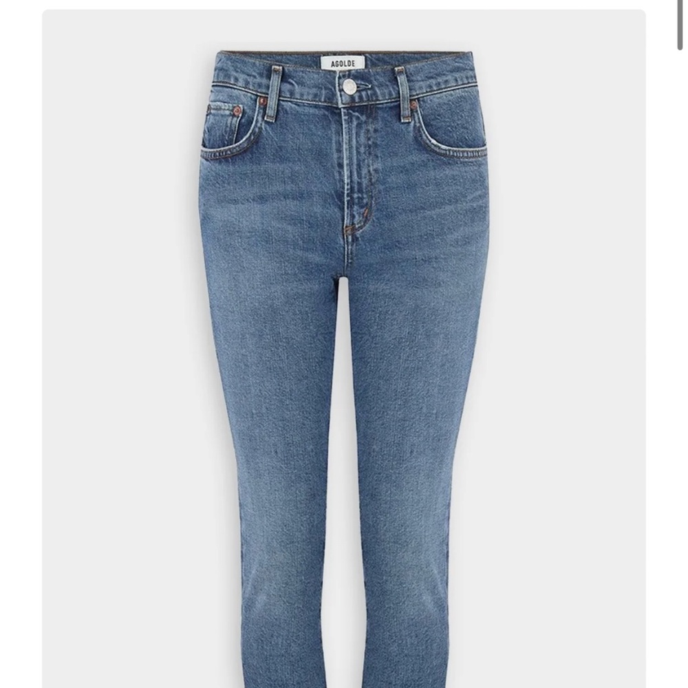 AGOLDE Toni Mid Rise Straight Jean Viewpoint size 26 Style A133B-1256